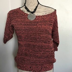Light weight sweater 3/4 sleeve